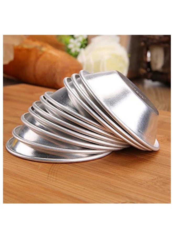 25Pack Egg Tart Moulds Tiny Pie Tartlets Dessert Mould Pans Tin Puto Cup Bakeware Muffin Cupcake Cake Cookie Mould Baking Tool Round Resuable Nonstick - Image 5